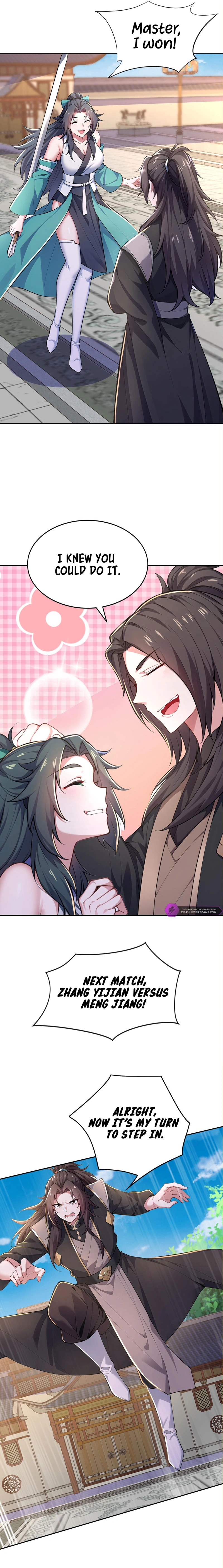 I Get Stronger Just by Lying down while My Apprentice Cultivates Chapter 22 - page 4