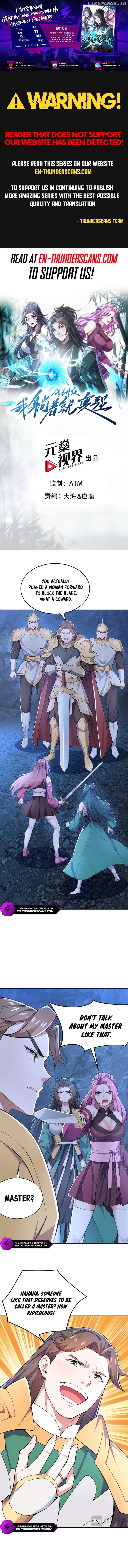 I Get Stronger Just by Lying down while My Apprentice Cultivates Chapter 23 - page 1