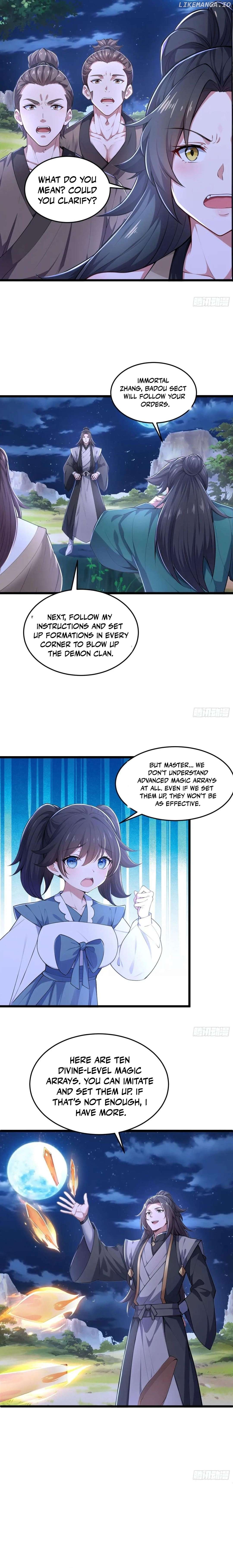 I Get Stronger Just by Lying down while My Apprentice Cultivates Chapter 53 - page 11