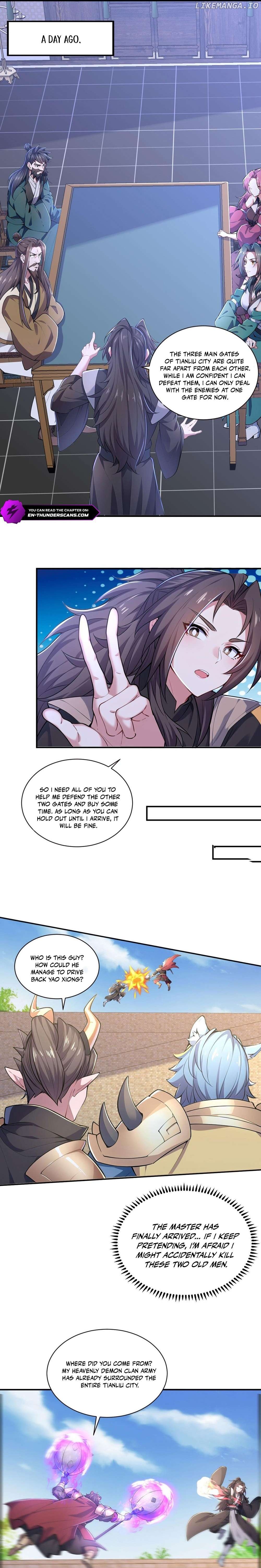 I Get Stronger Just by Lying down while My Apprentice Cultivates Chapter 56 - page 9