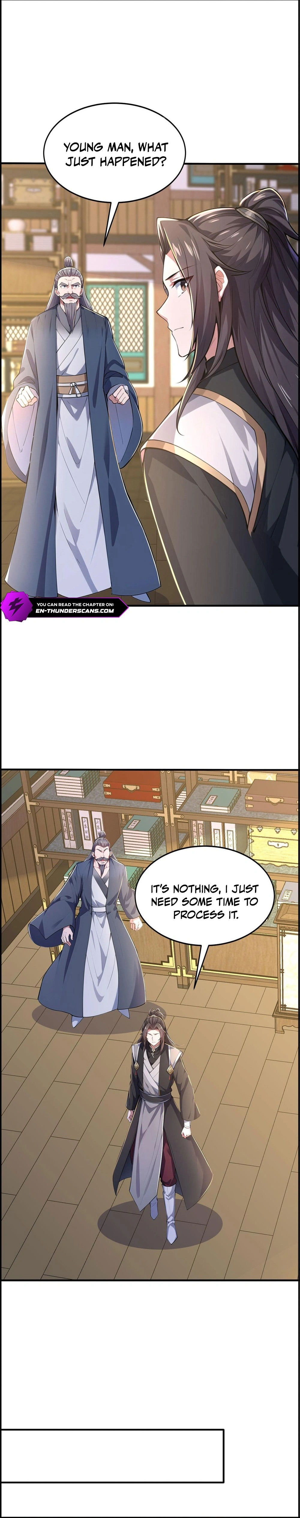 I Get Stronger Just by Lying down while My Apprentice Cultivates Chapter 58 - page 3