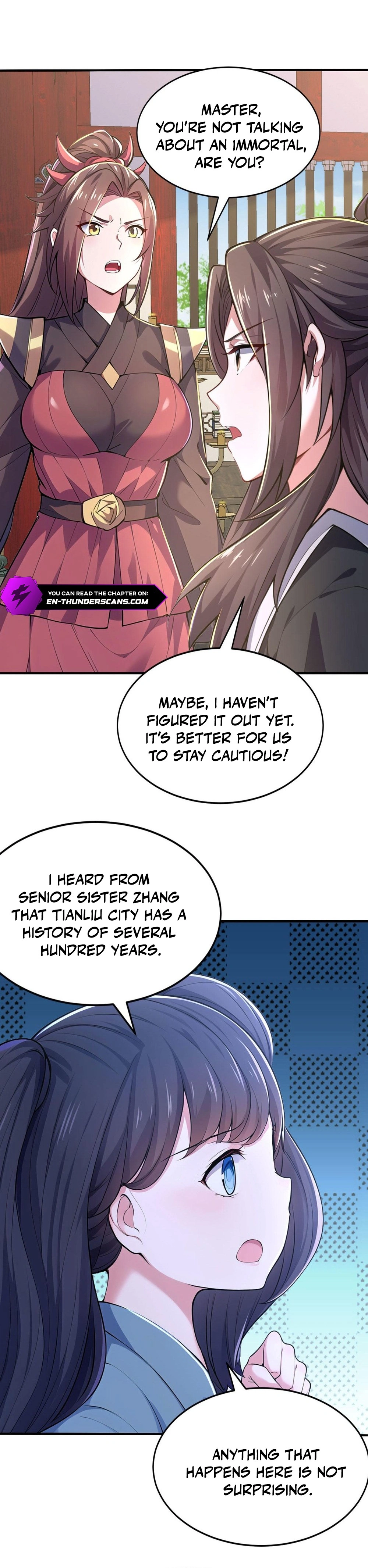I Get Stronger Just by Lying down while My Apprentice Cultivates Chapter 58 - page 6