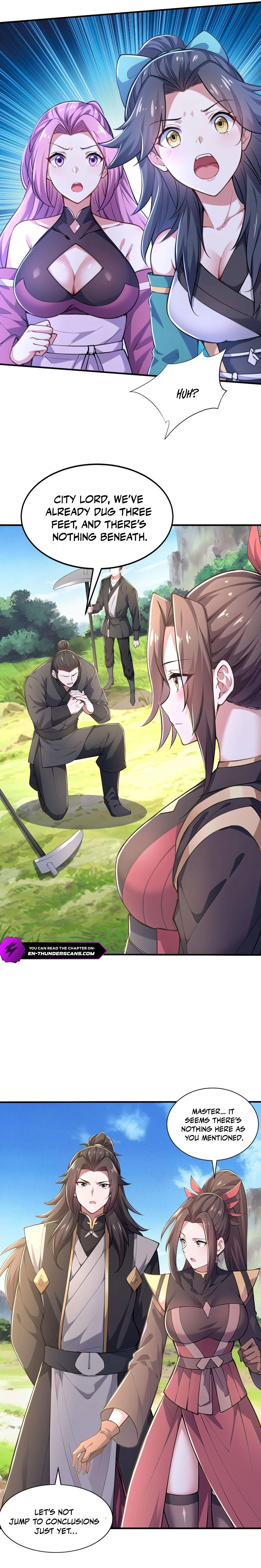 I Get Stronger Just by Lying down while My Apprentice Cultivates Chapter 58 - page 9