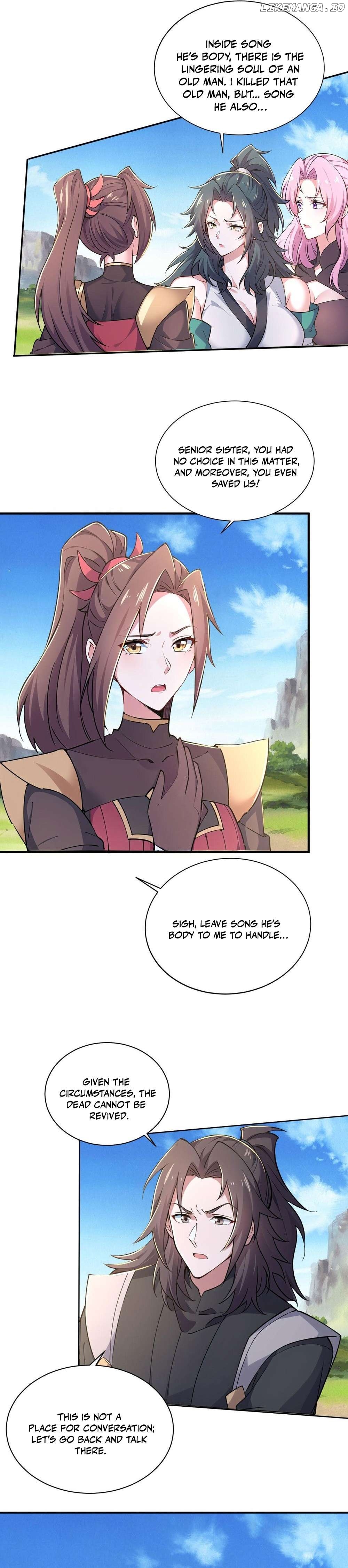 I Get Stronger Just by Lying down while My Apprentice Cultivates Chapter 59 - page 21