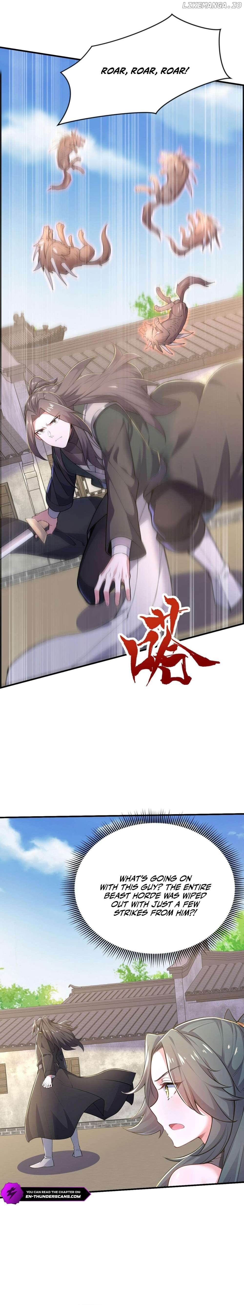 I Get Stronger Just by Lying down while My Apprentice Cultivates Chapter 60 - page 12