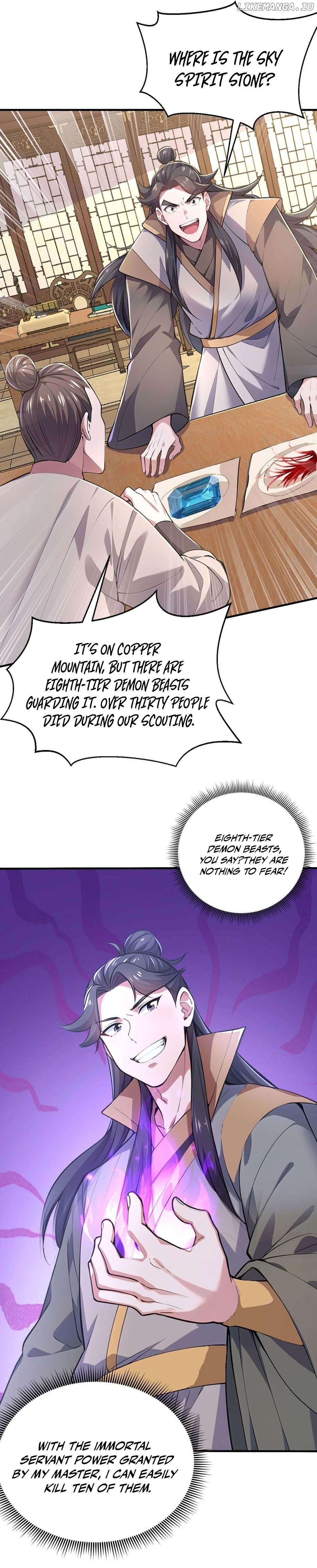 I Get Stronger Just by Lying down while My Apprentice Cultivates Chapter 63 - page 25