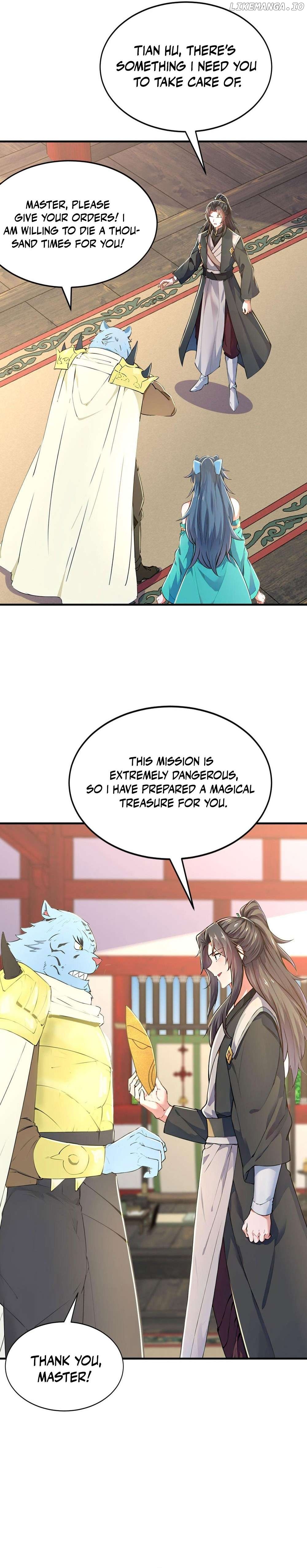I Get Stronger Just by Lying down while My Apprentice Cultivates Chapter 65 - page 16