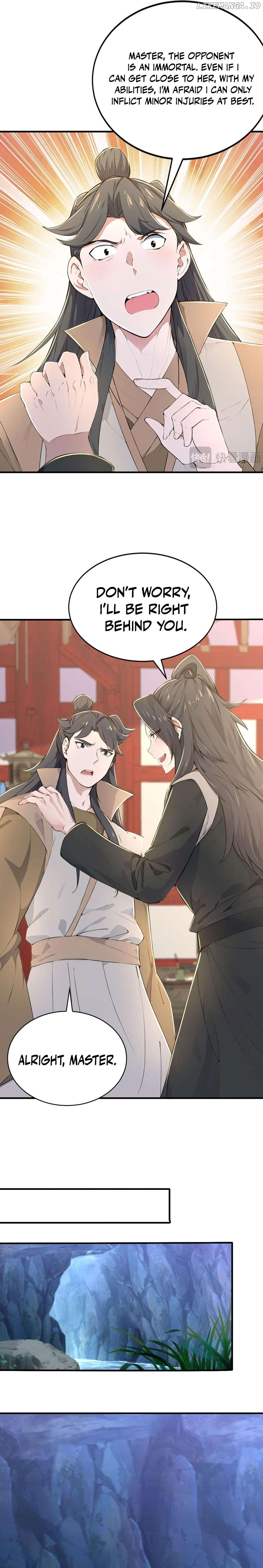 I Get Stronger Just by Lying down while My Apprentice Cultivates Chapter 65 - page 22