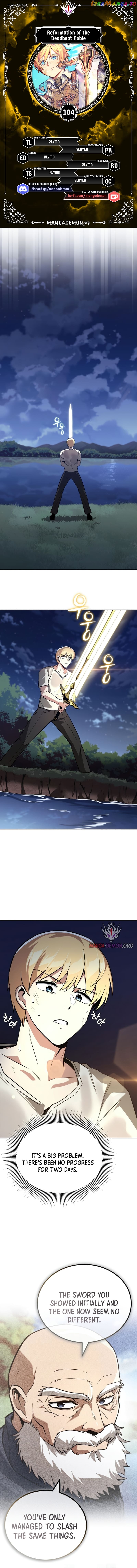 The lazy prince becomes a genius Chapter 104 - page 1