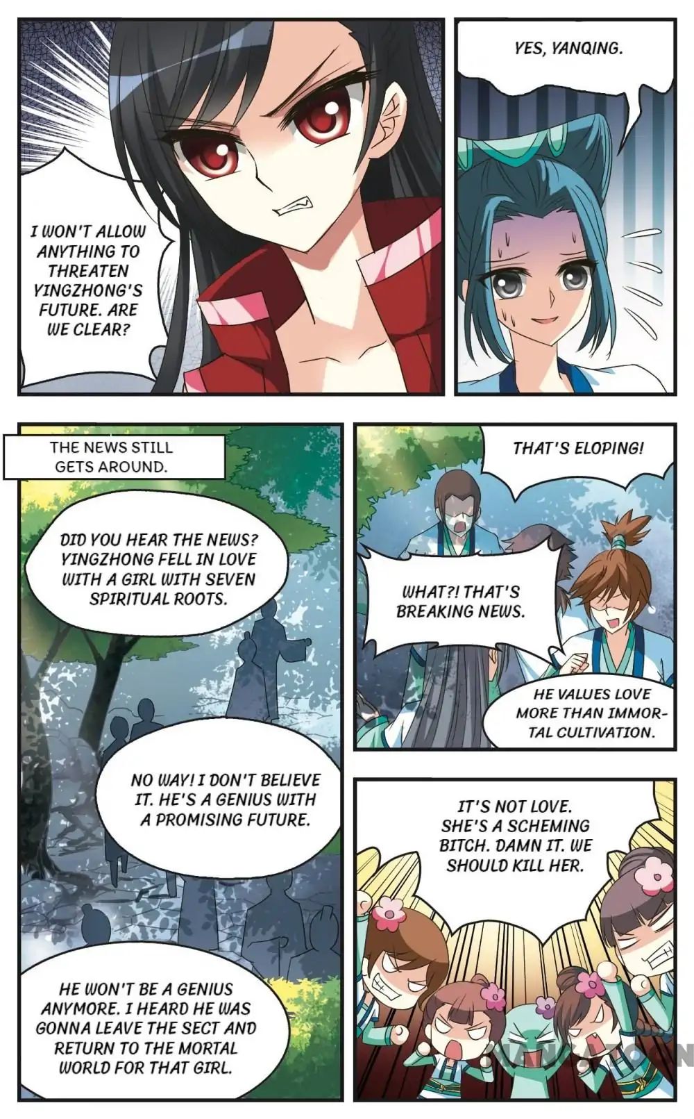 Feng Qi Cang Lan Chapter 38 - page 10