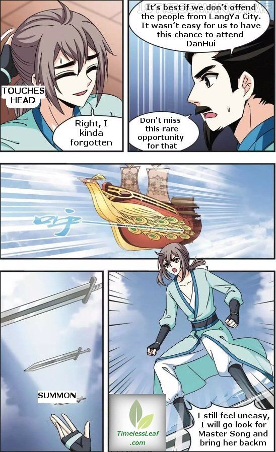 Feng Qi Cang Lan Chapter 55.3 - page 3