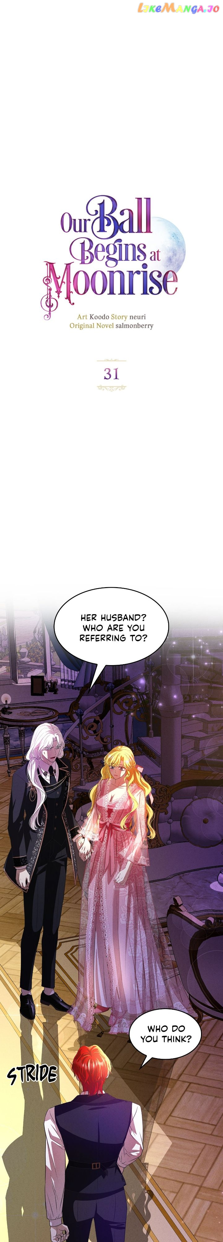 Our Ball Begins at Moonrise Chapter 31 - page 1