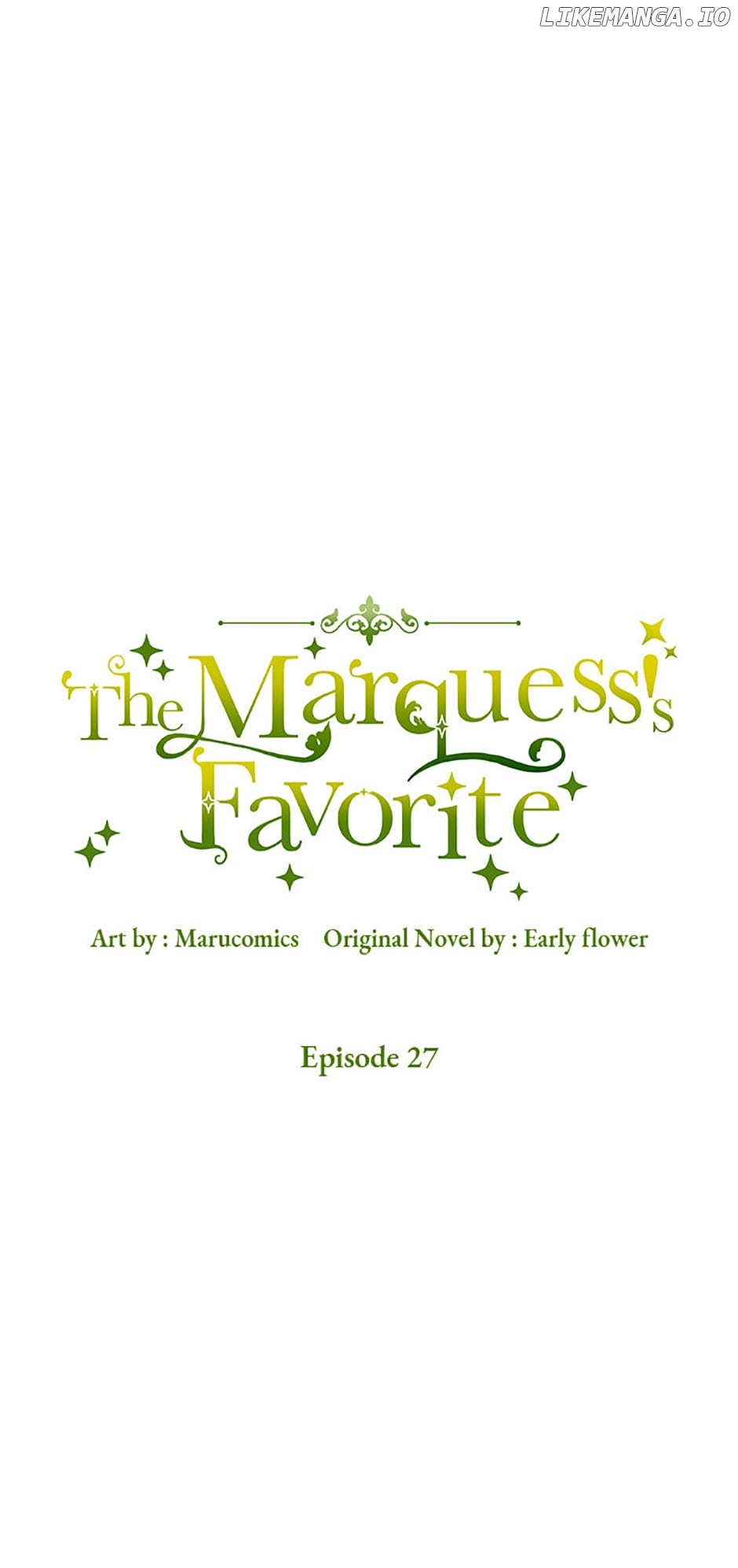The Marquess's Favorite Chapter 27 - page 10