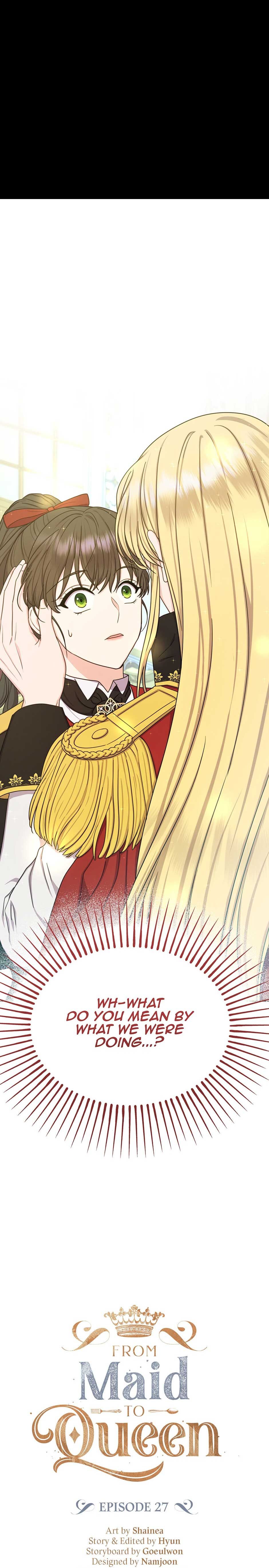 From Maid to Queen chapter 27 - page 1