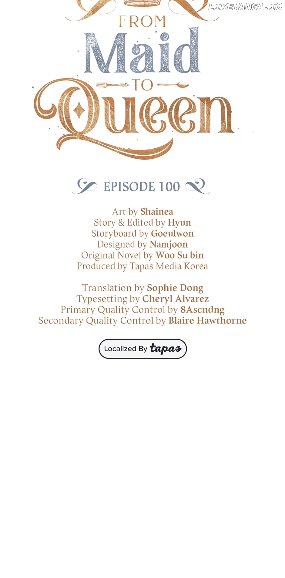 From Maid to Queen Chapter 100 - page 13