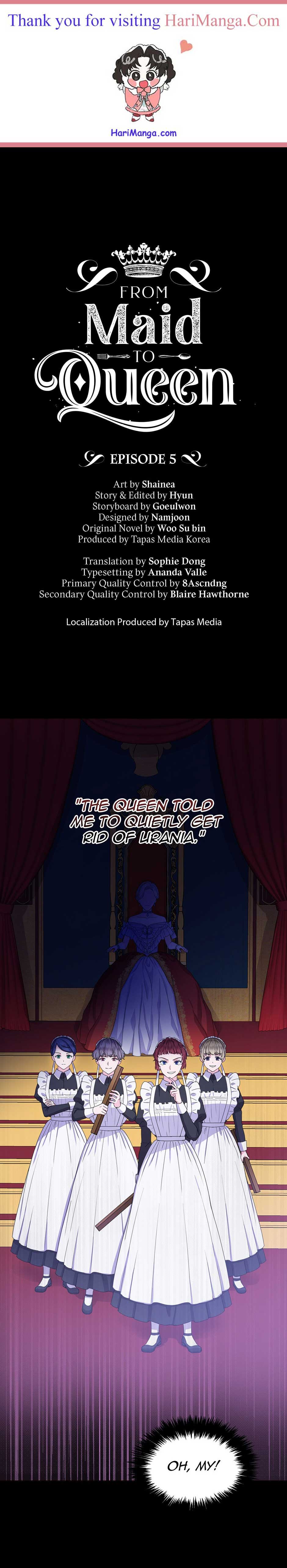 From Maid to Queen chapter 5 - page 1