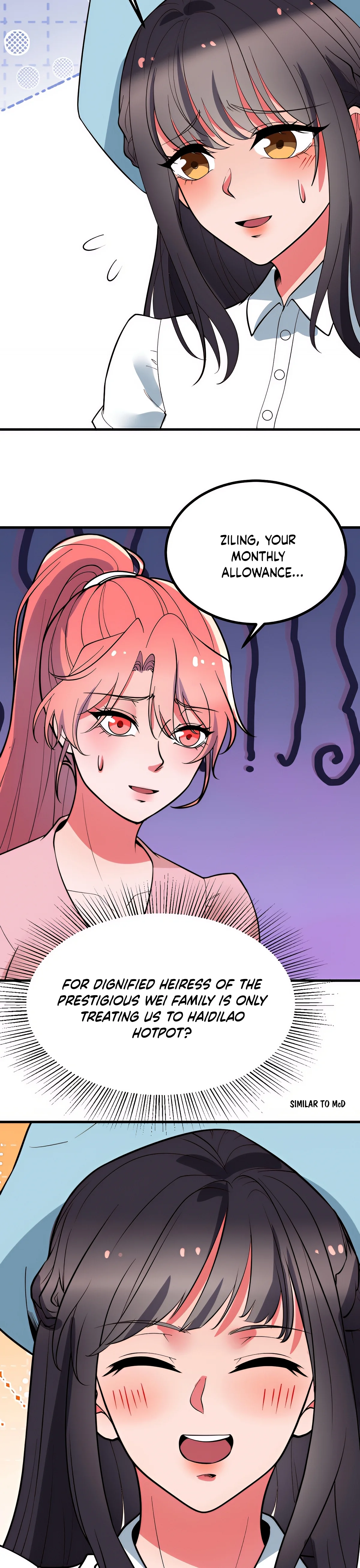 I have 90 billion licking gold Chapter 488 - page 8
