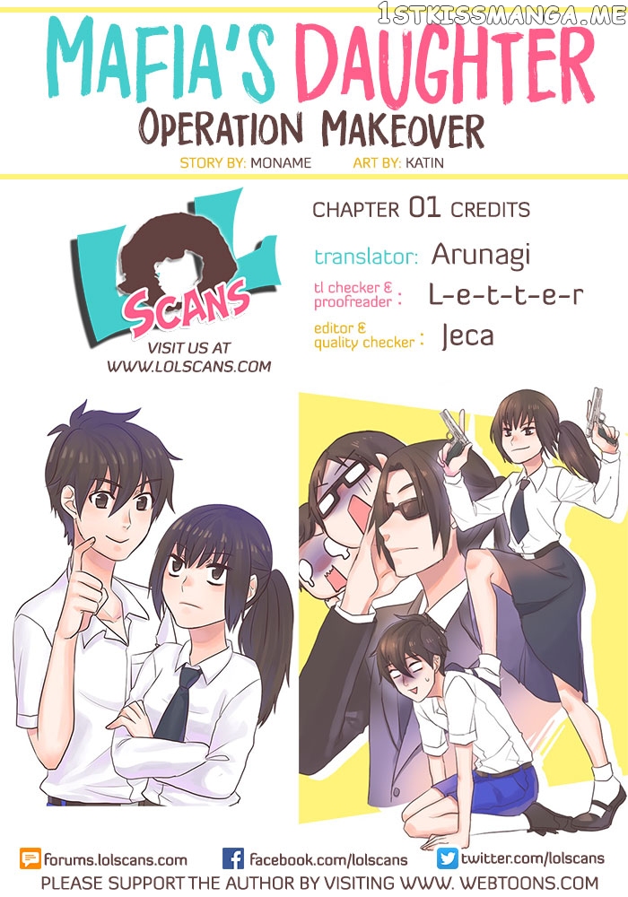 Mafia’s Daughter: Operation Makeover chapter 1 - page 2
