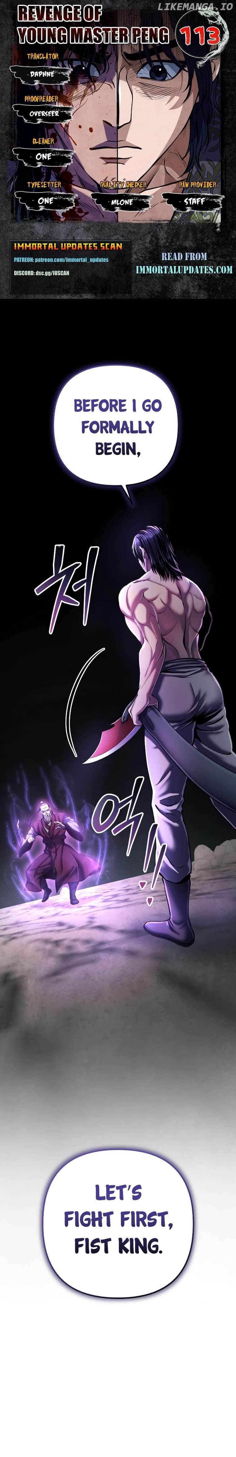 Ha Buk Paeng’s youngest son Chapter 113 - page 1