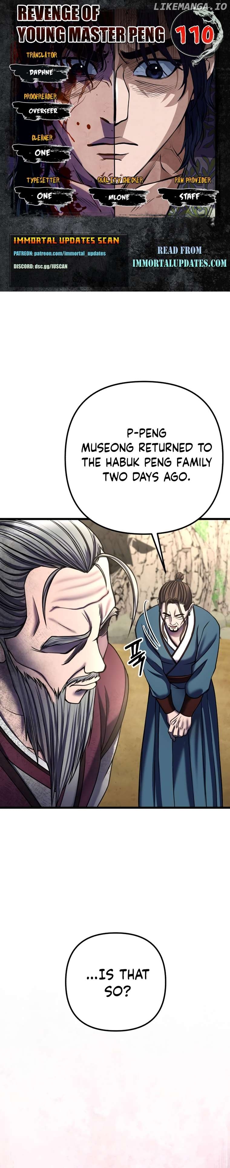 Ha Buk Paeng’s youngest son Chapter 110 - page 1