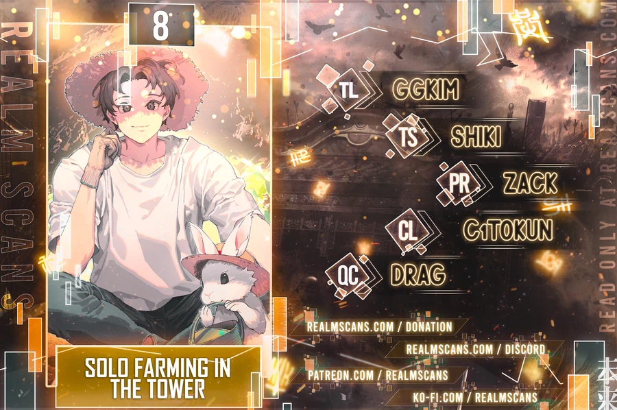 Solo Farming In The Tower Chapter 8 - page 1