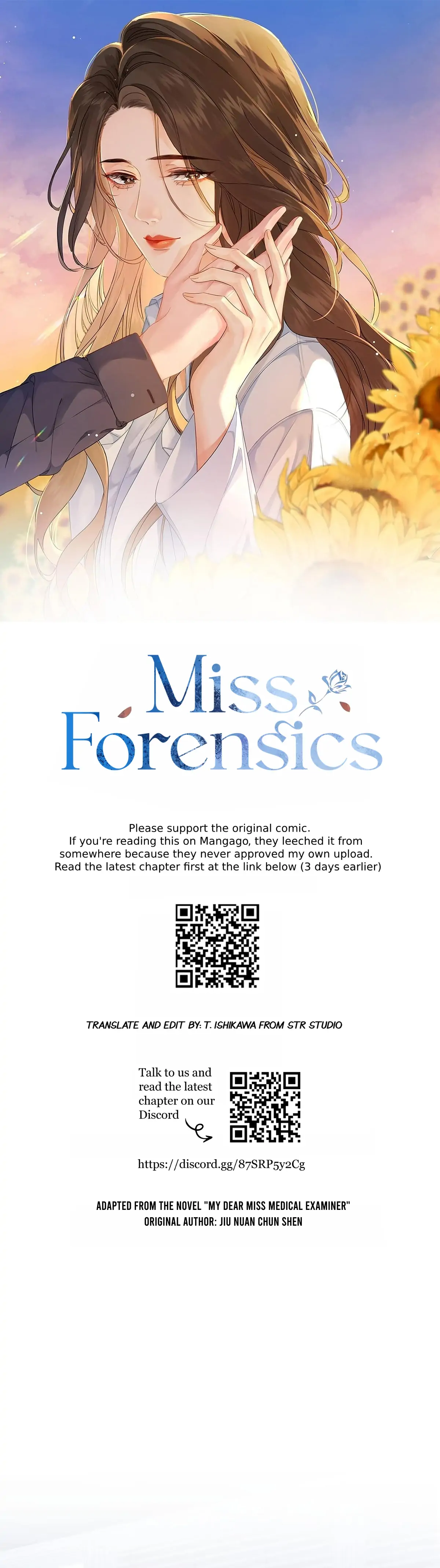 Miss Forensics chapter 6 - page 1