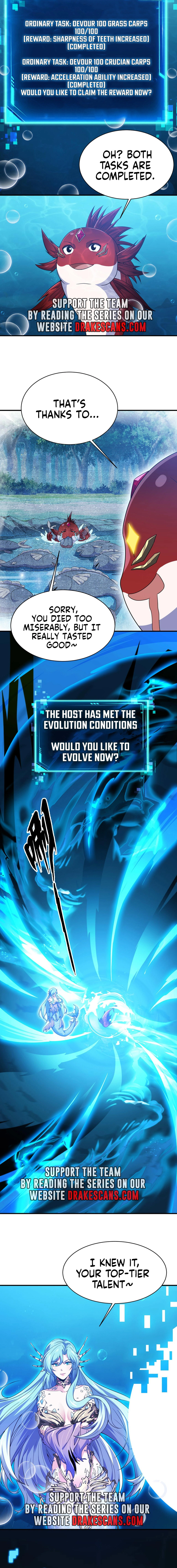 Evolution from Carp to Divine Dragon Chapter 10 - page 8