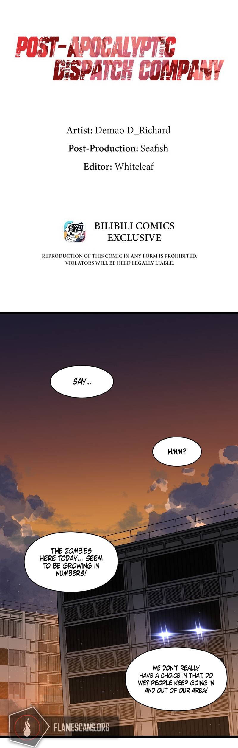 Post-apocalyptic Dispatch Company Chapter 7 - page 3