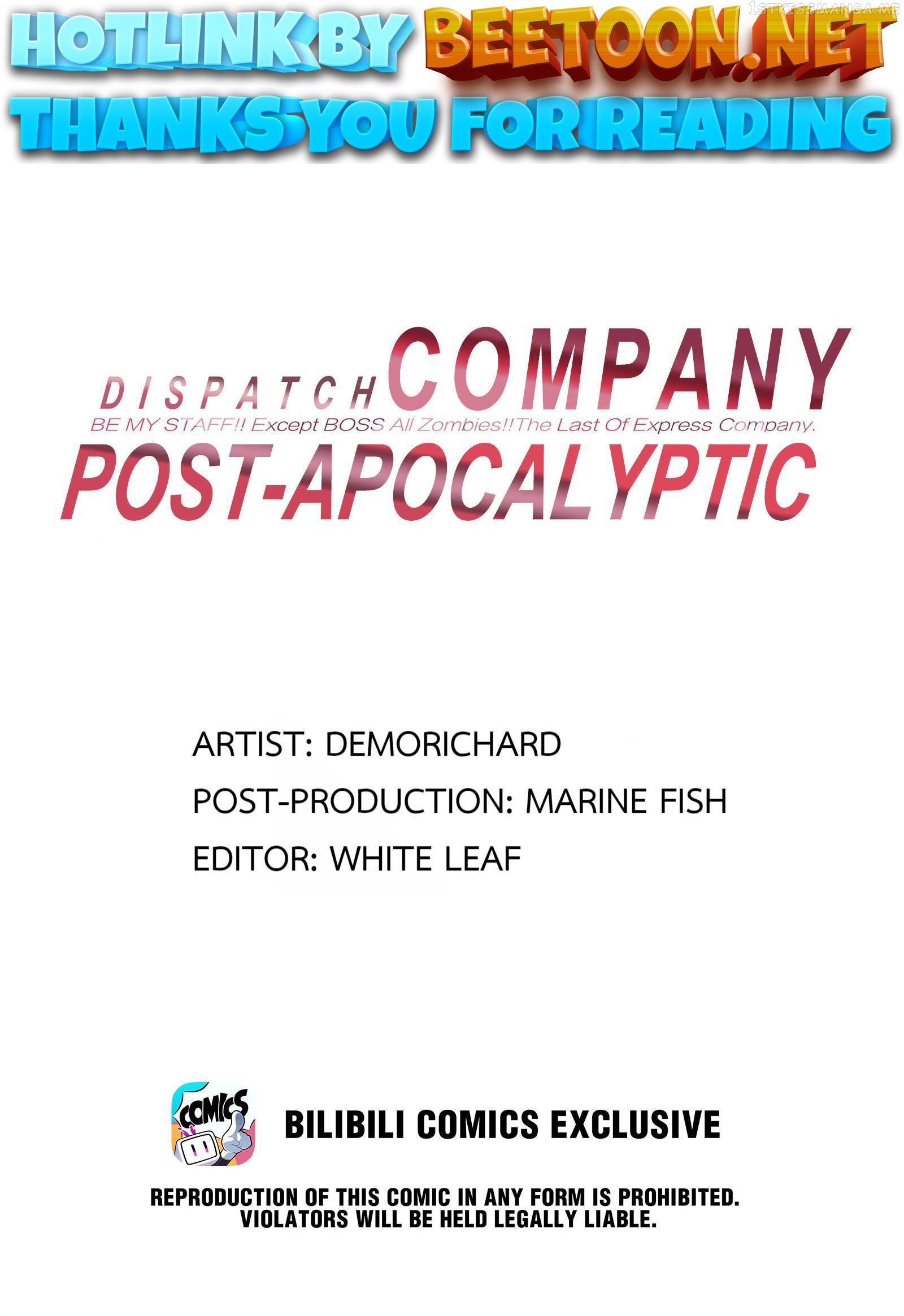 Post-apocalyptic Dispatch Company Chapter 23.1 - page 1