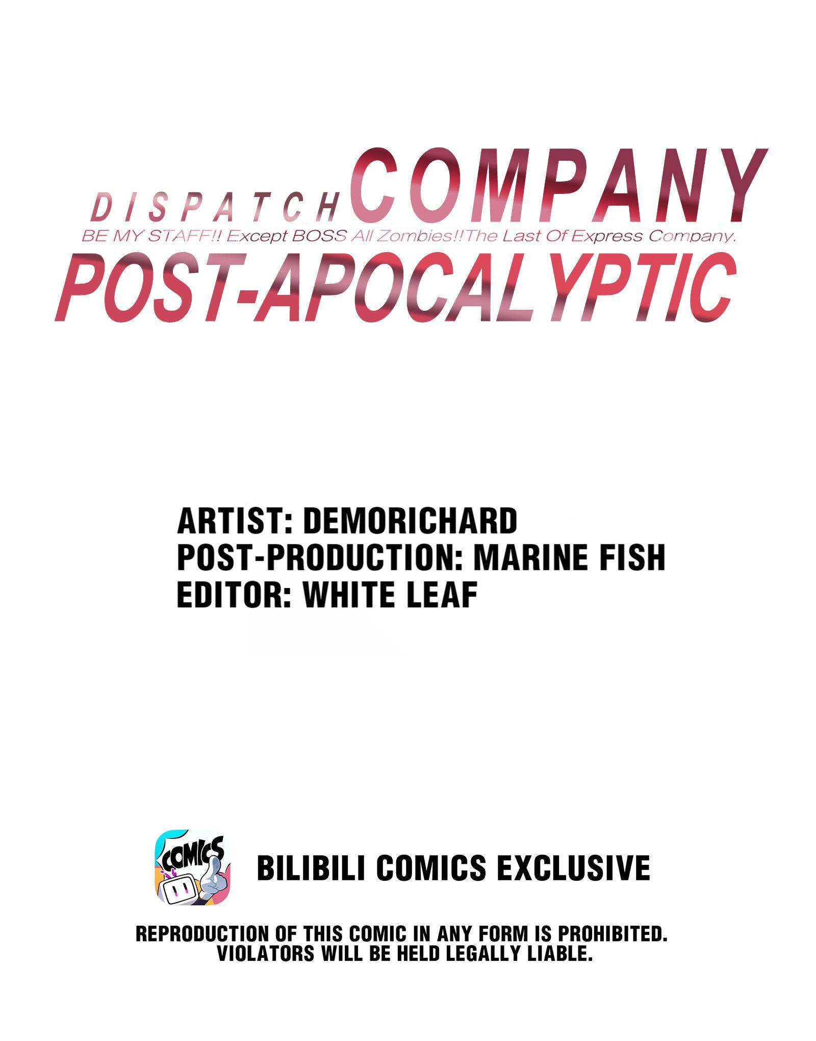 Post-apocalyptic Dispatch Company Chapter 16 - page 1