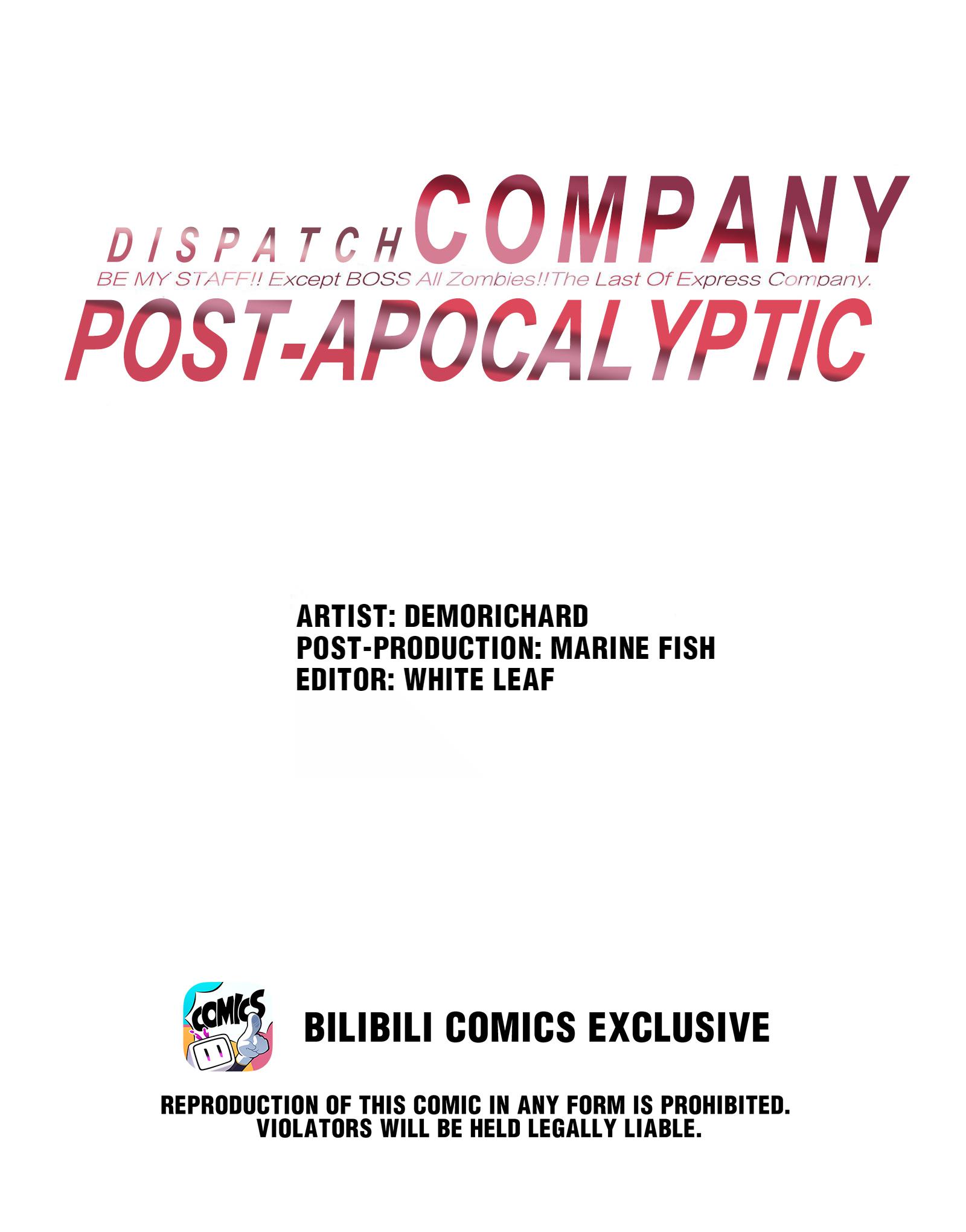 Post-apocalyptic Dispatch Company Chapter 15 - page 1