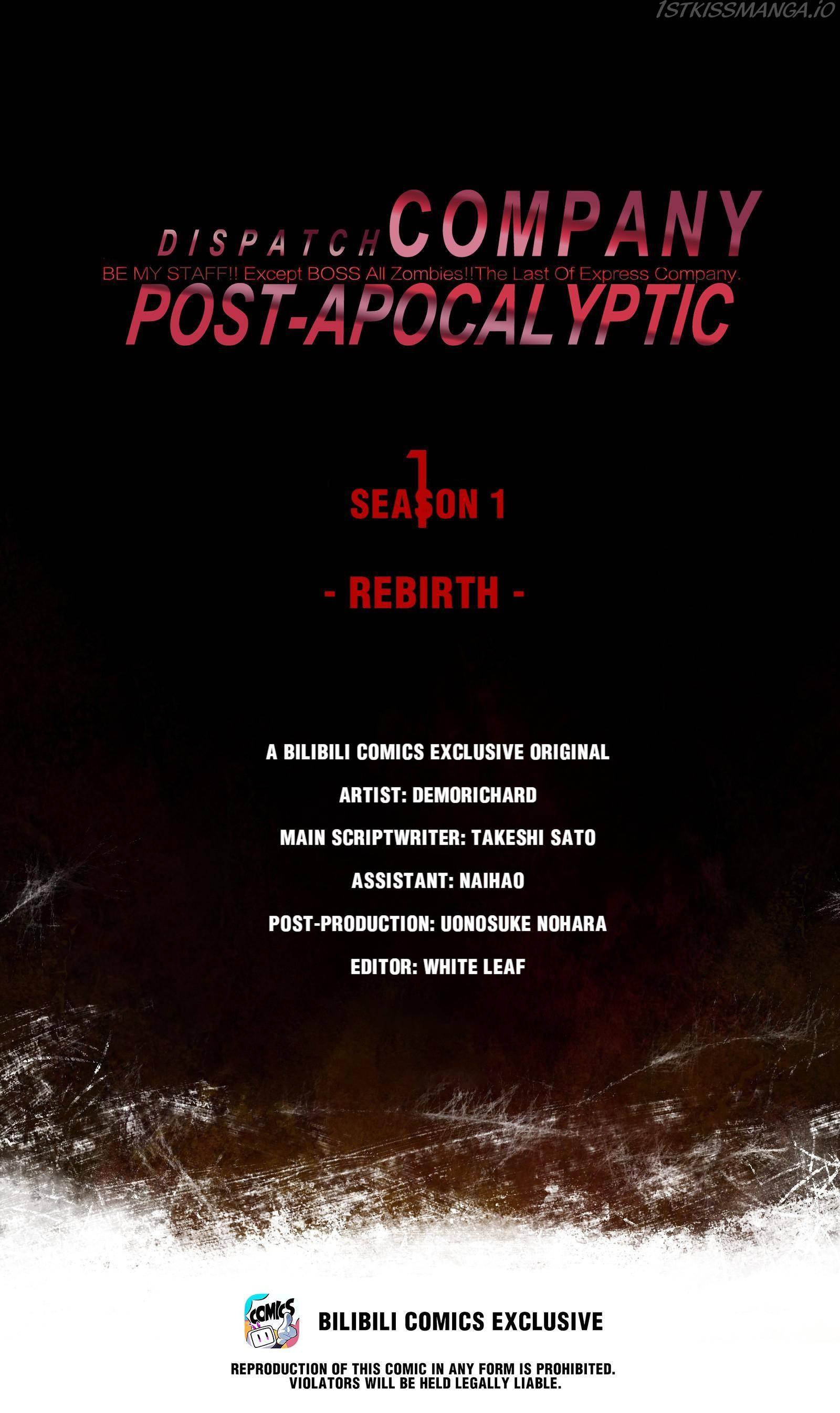 Post-apocalyptic Dispatch Company Chapter 50 - page 1