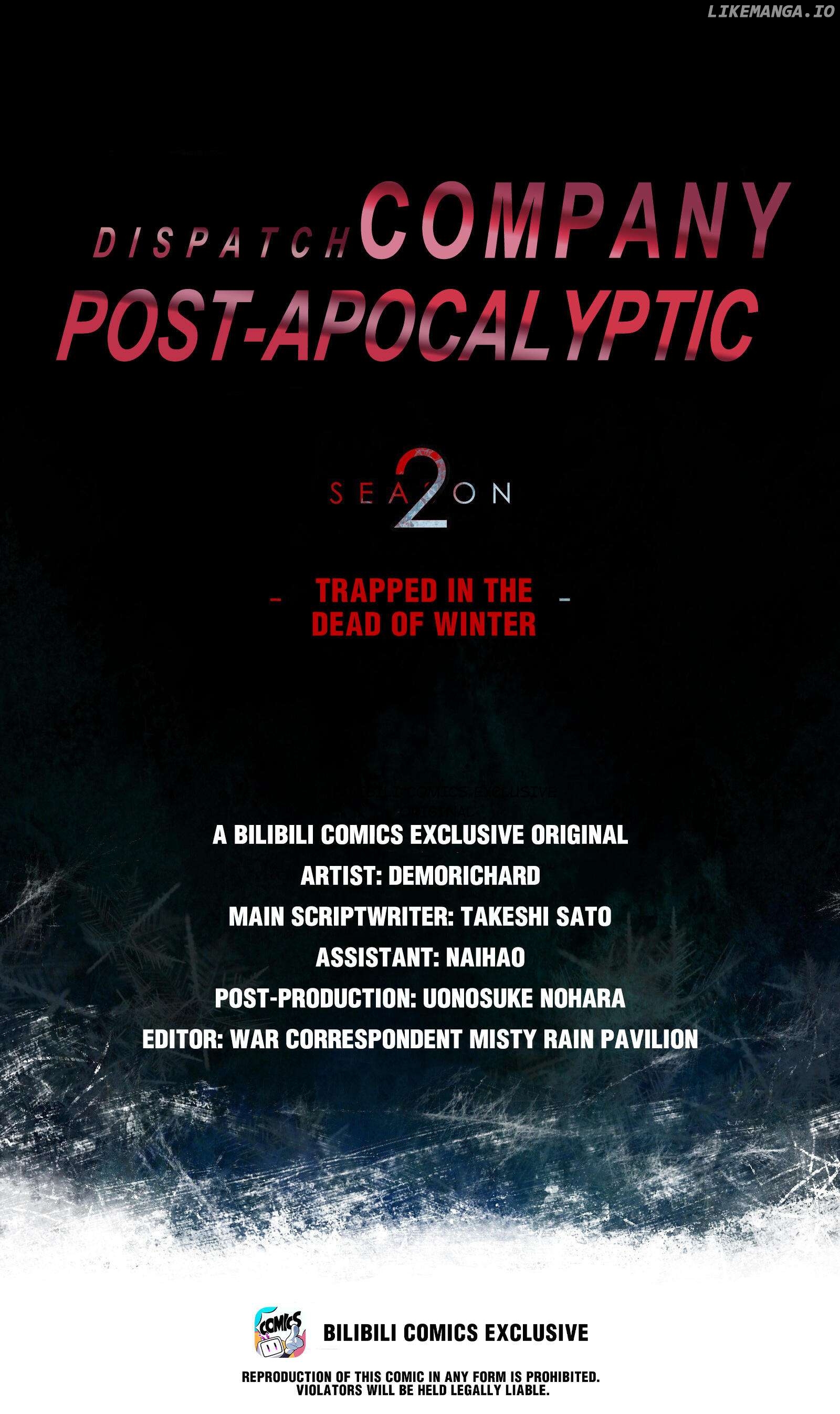 Post-apocalyptic Dispatch Company Chapter 88 - page 1