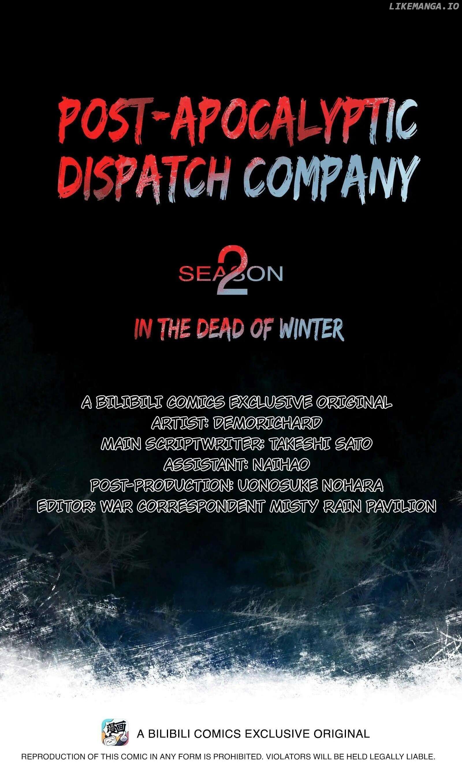 Post-apocalyptic Dispatch Company Chapter 100 - page 1