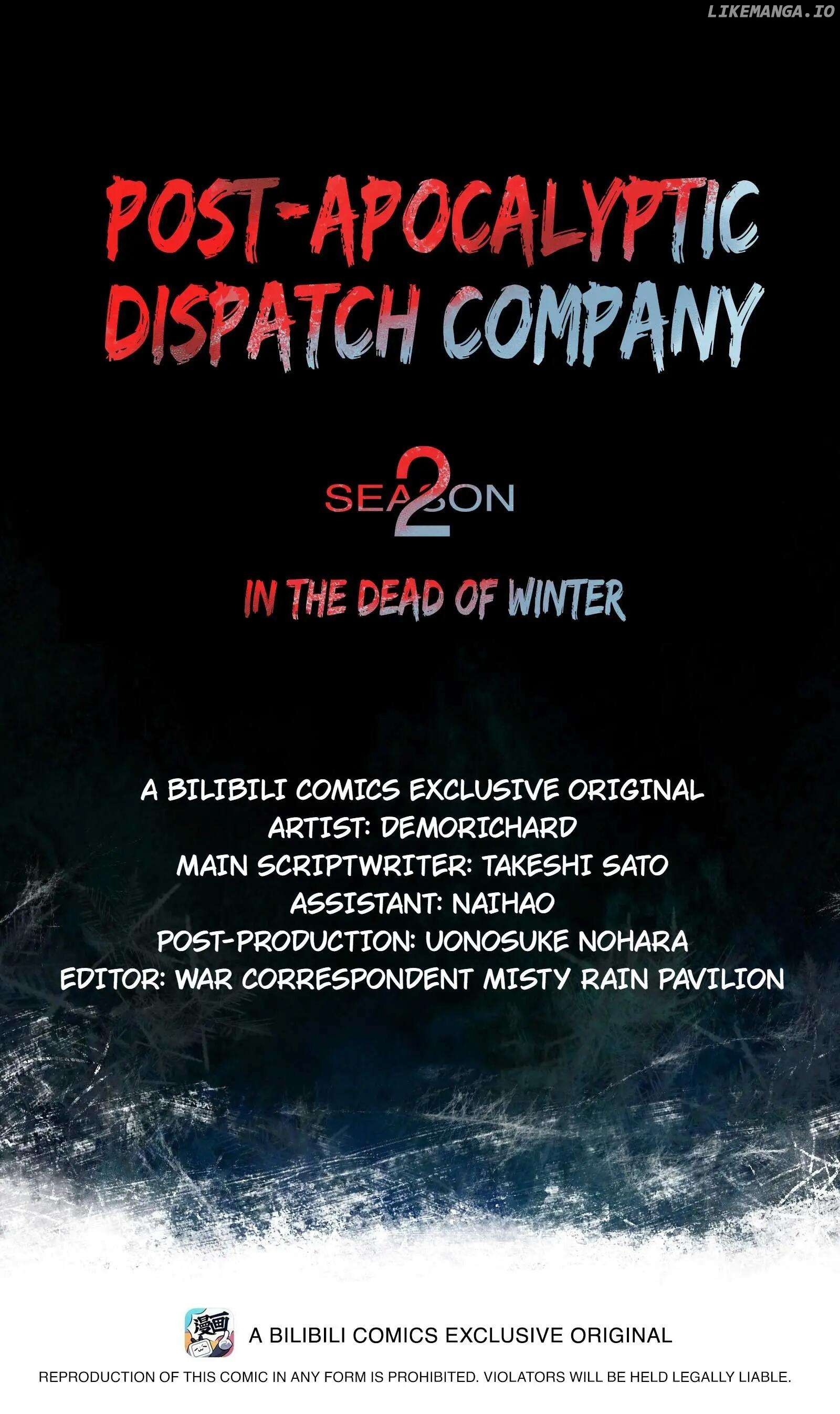 Post-apocalyptic Dispatch Company Chapter 101 - page 1