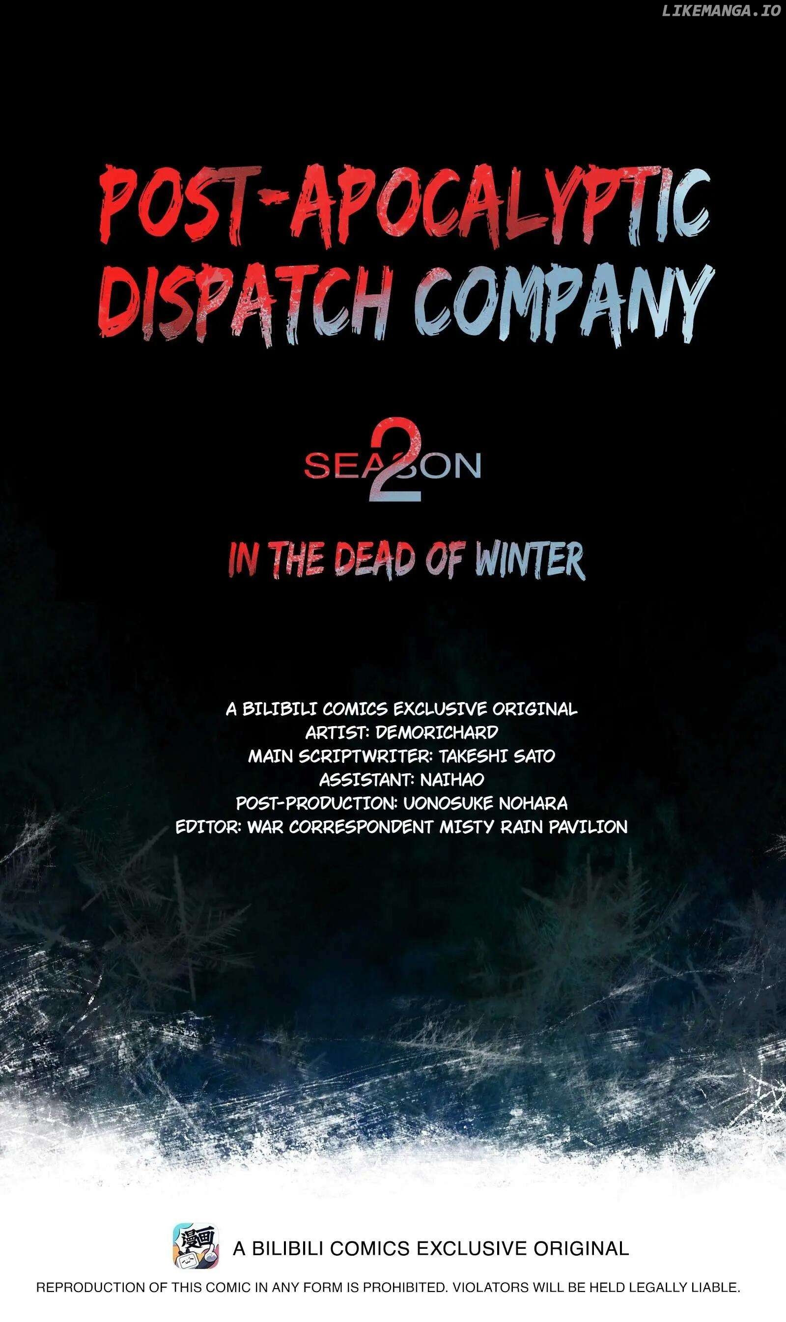 Post-apocalyptic Dispatch Company Chapter 102 - page 1