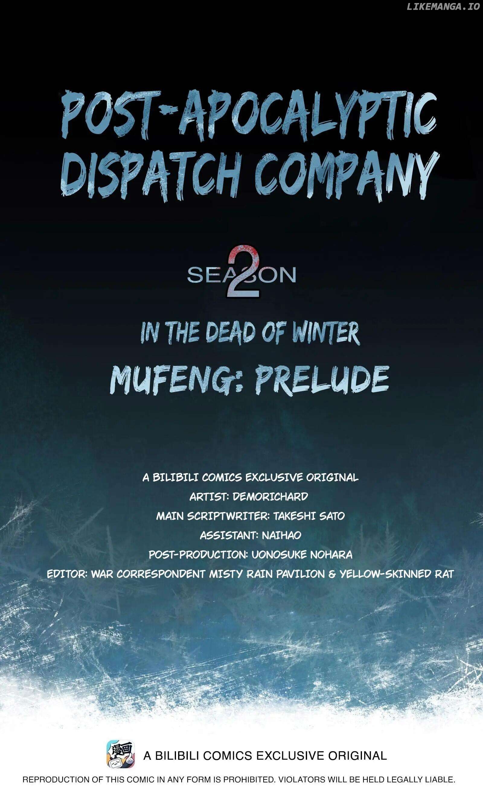 Post-apocalyptic Dispatch Company Chapter 103 - page 1