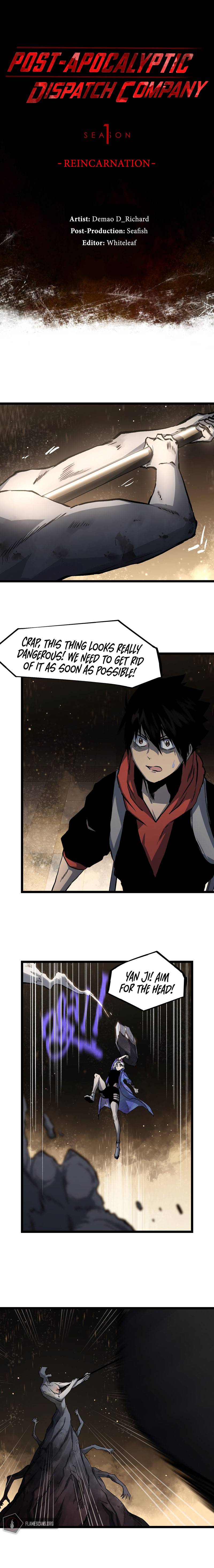 Post-apocalyptic Dispatch Company Chapter 37 - page 3