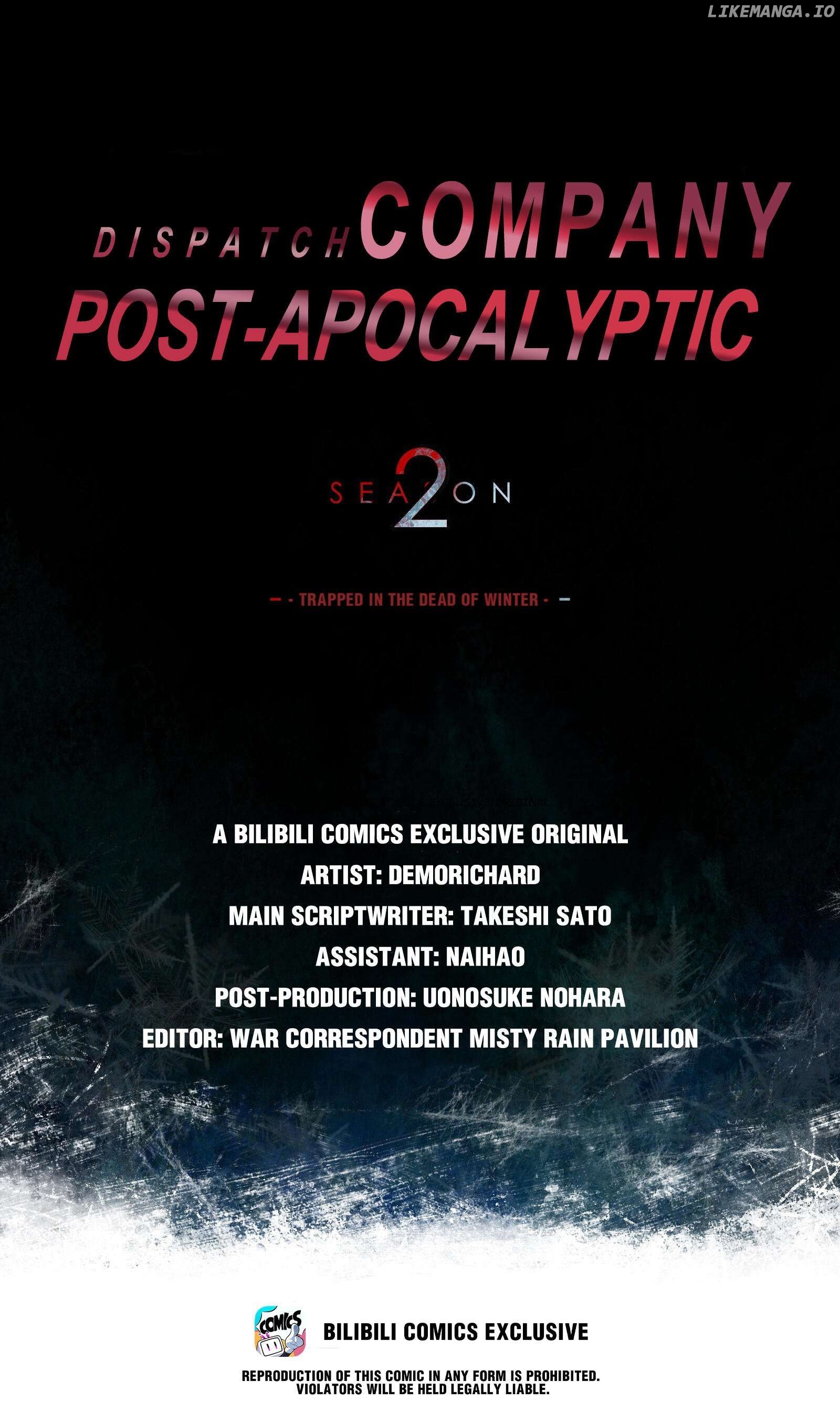 Post-apocalyptic Dispatch Company Chapter 76 - page 1