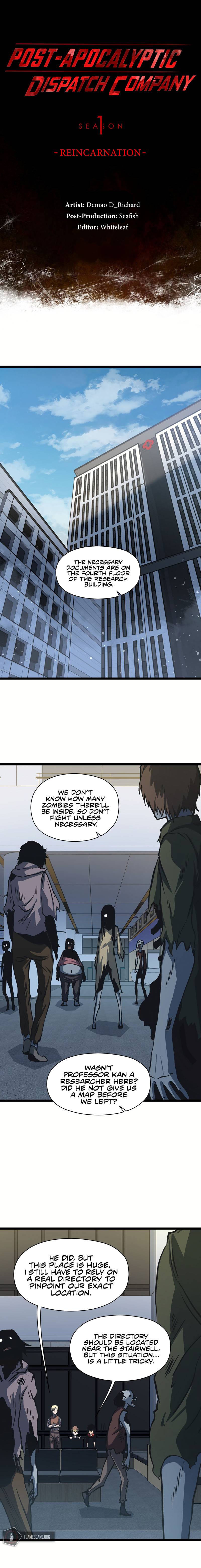Post-apocalyptic Dispatch Company Chapter 36 - page 3