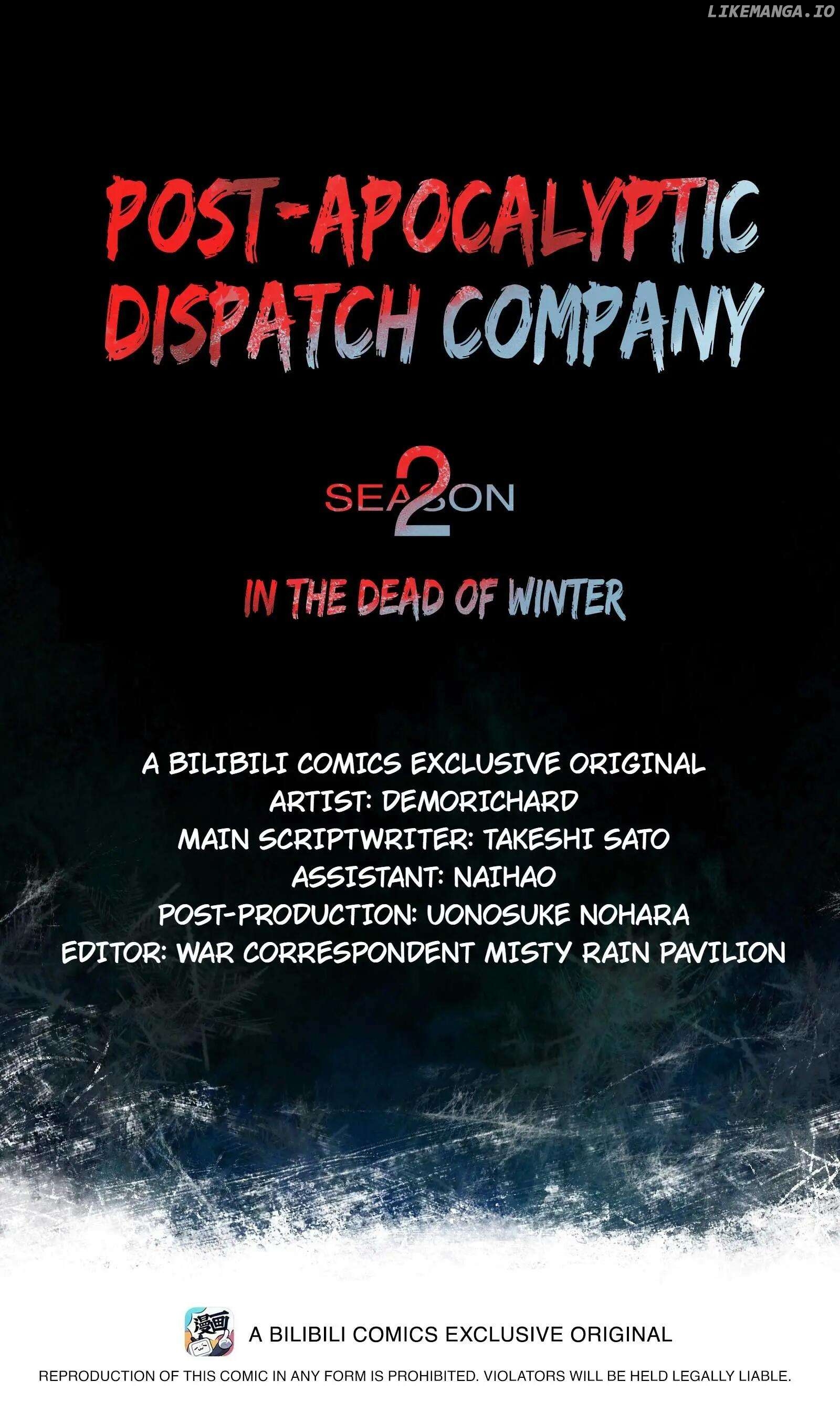 Post-apocalyptic Dispatch Company Chapter 99 - page 1