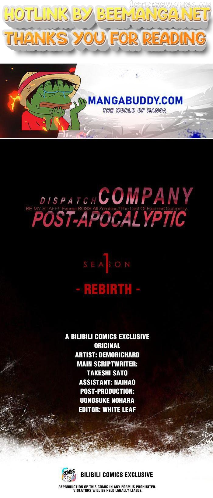 Post-apocalyptic Dispatch Company Chapter 45.1 - page 1