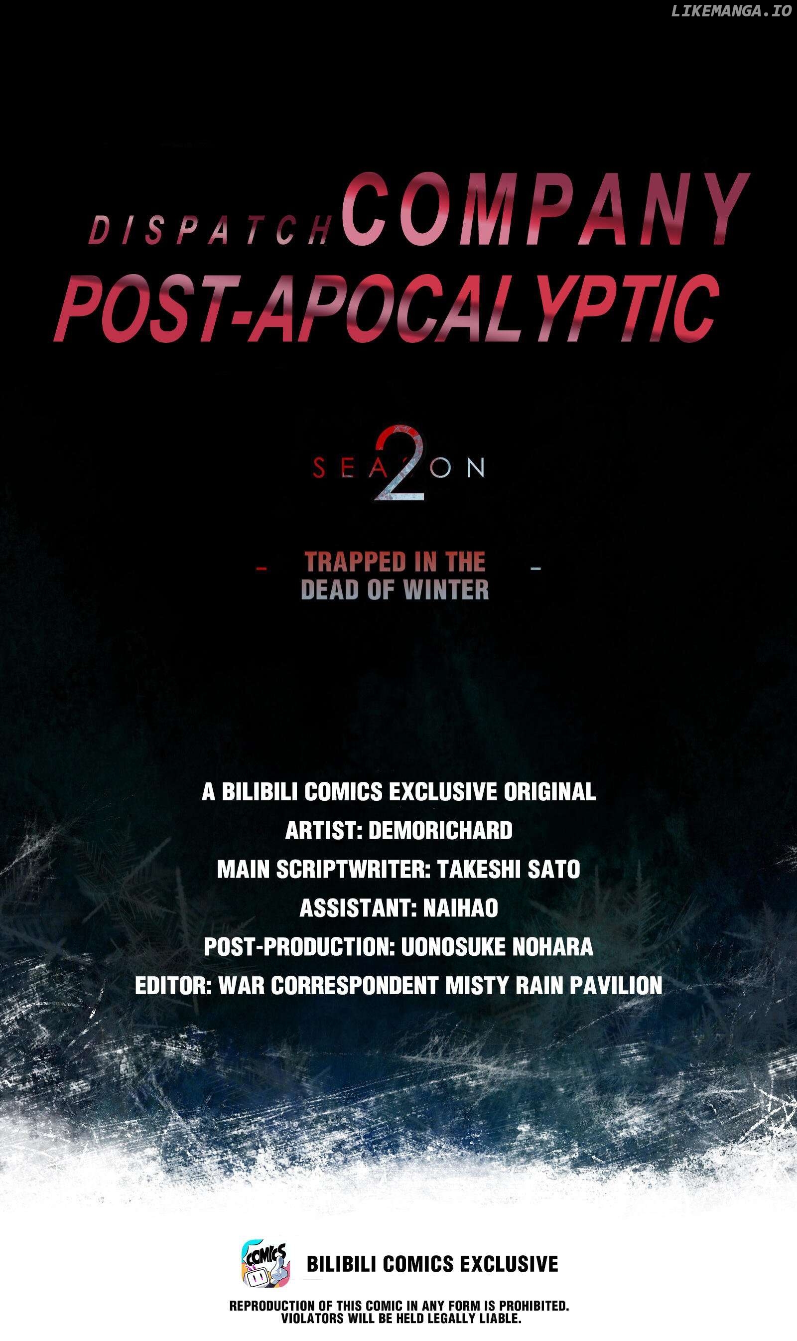 Post-apocalyptic Dispatch Company Chapter 84 - page 1
