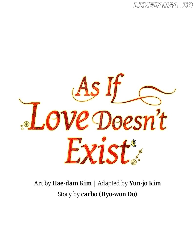 As If Love Doesn’t Exist Chapter 69 - page 1