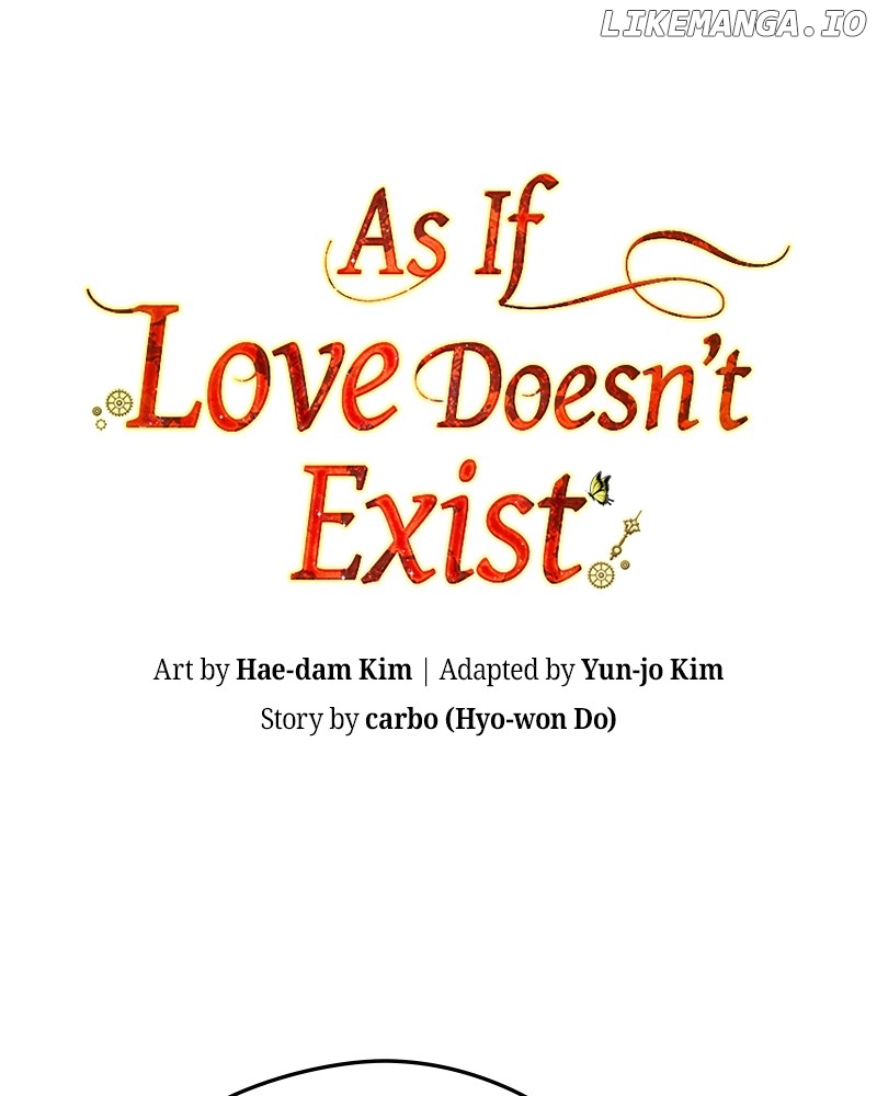 As If Love Doesn’t Exist Chapter 76 - page 1