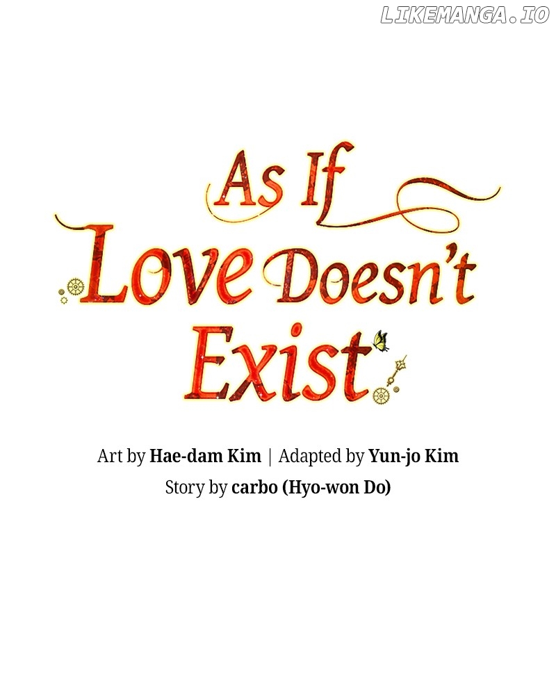 As If Love Doesn’t Exist Chapter 77 - page 1