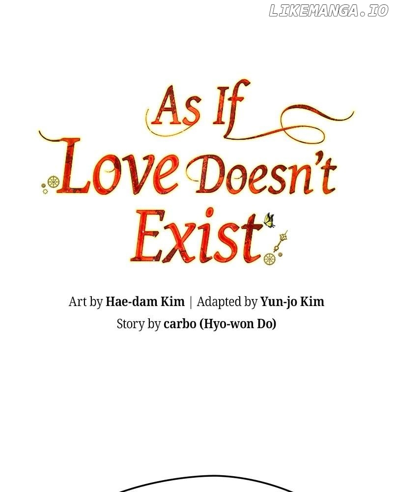 As If Love Doesn’t Exist Chapter 78 - page 1