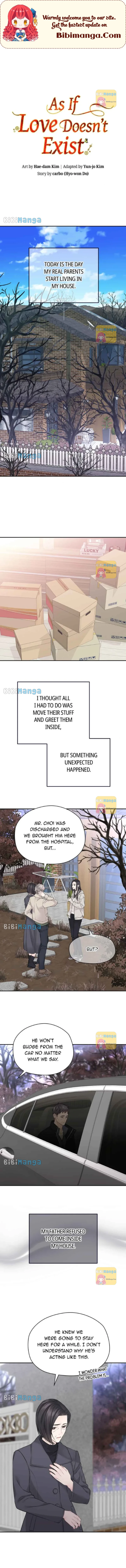 As If Love Doesn’t Exist Chapter 35 - page 1