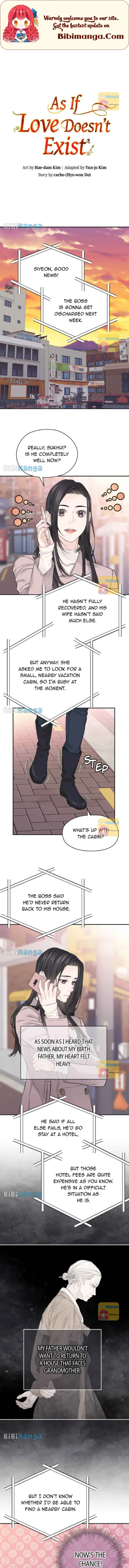 As If Love Doesn’t Exist Chapter 33 - page 1