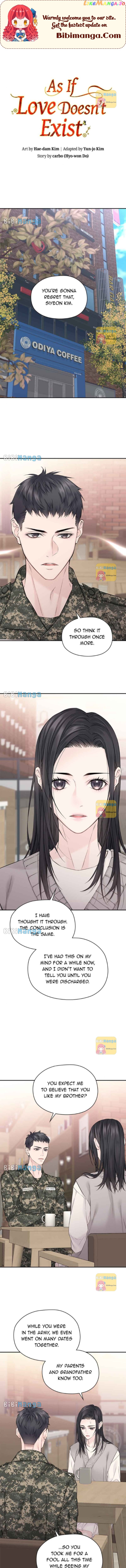 As If Love Doesn’t Exist Chapter 28 - page 1